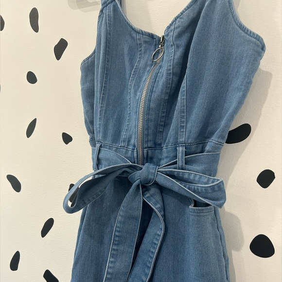 SEXY SMALL IRIS DENIM JUMPSUIT - Picture 8 of 10